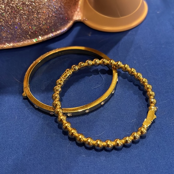 Kate Spade Hinge Bracelet - Gold Tone - Picture 4 of 4